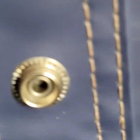 Reversable Mallard Duck Print Hooded Raincoat Snap Buttons Drawstring. Size L - Picture 5 of 16